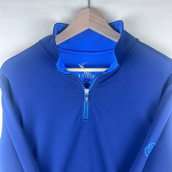 Fairway & Greene Men's Size S Golf Quarter Zip 1/4 Zip Pullover Sweatshirt - Picture 1 of 8